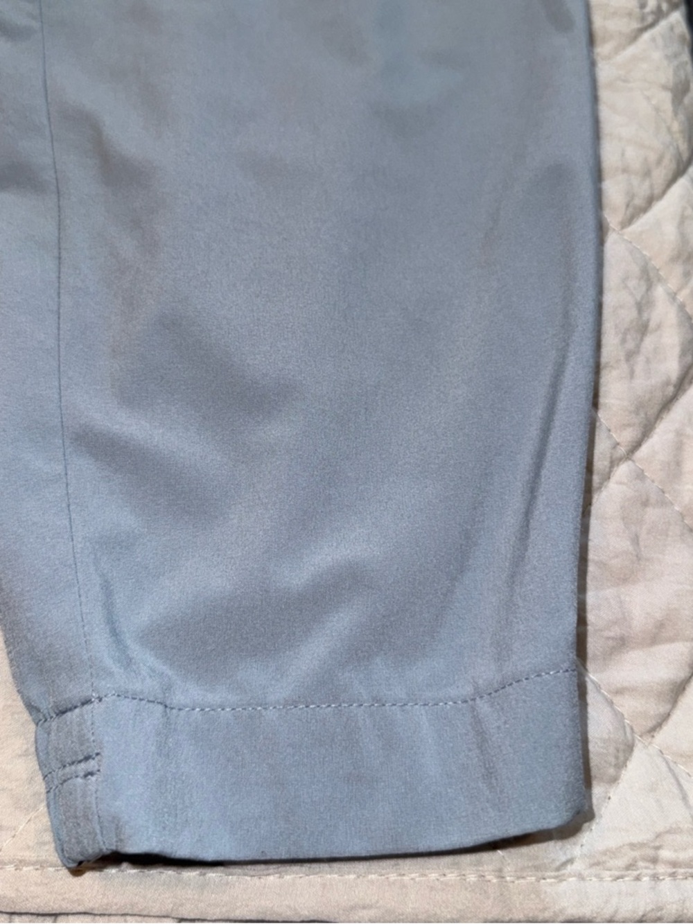 Athleta Go Far Travel Pants Womens 6  Gray Jogger Elastic Waist Zip Pockets - Picture 2 of 9